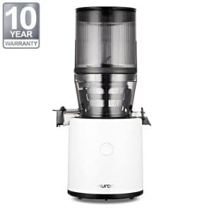 Hurom H320N Premium Slow Juicer (FEHÉR) + Juice Biblia